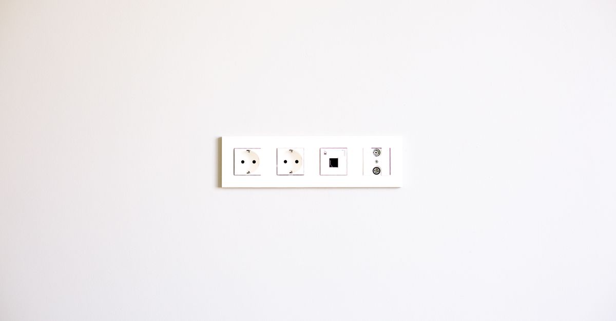 A home electrical outlet
