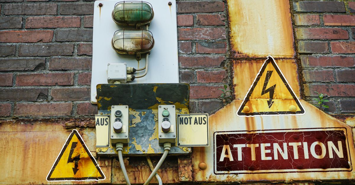 Loose electrical wires