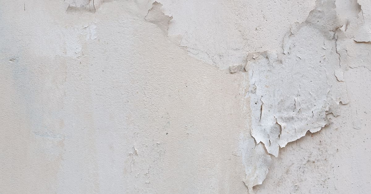 Close-up of peeling paint