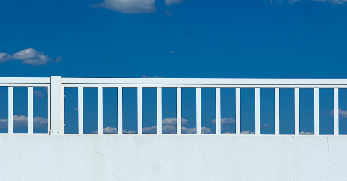 A pool safety gate and fence