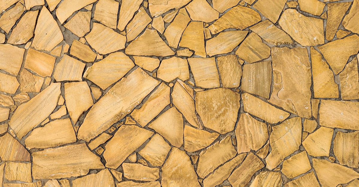 Close-up of a cracked tile