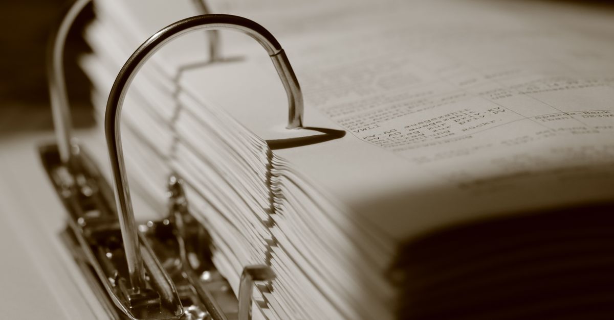 Business registration paperwork on a desk